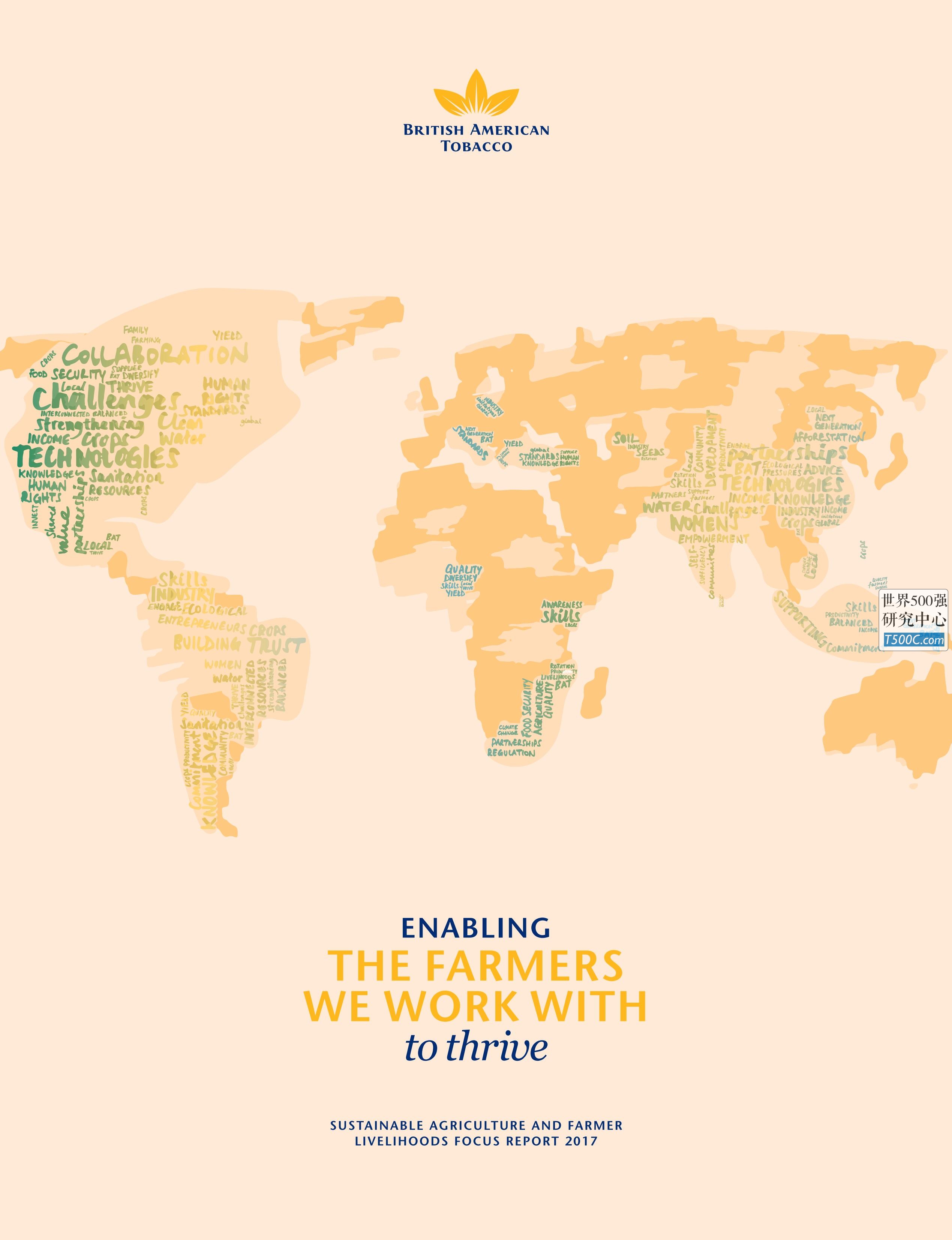 英美烟草BritishAmericanTobacco_可持续发展报告Sustainability_2017Agriculture-世界500强设计研究中心—世界顶级企业设计参考库