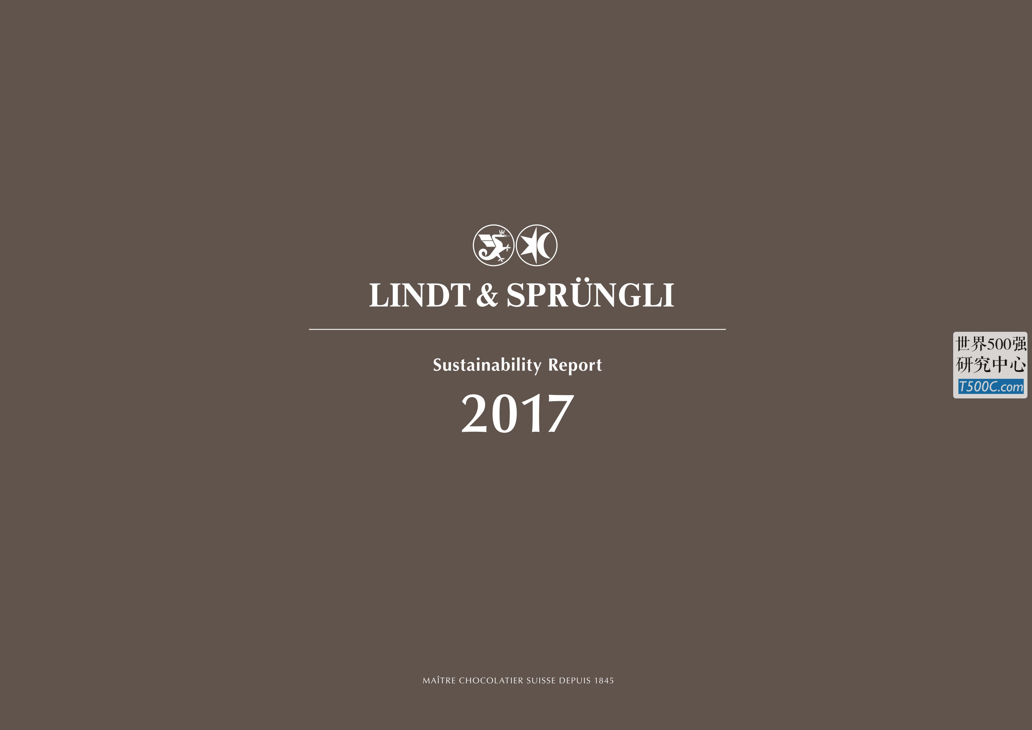 瑞士莲史宾利lindt&sprungli_可持续发展报告sustainability_2017