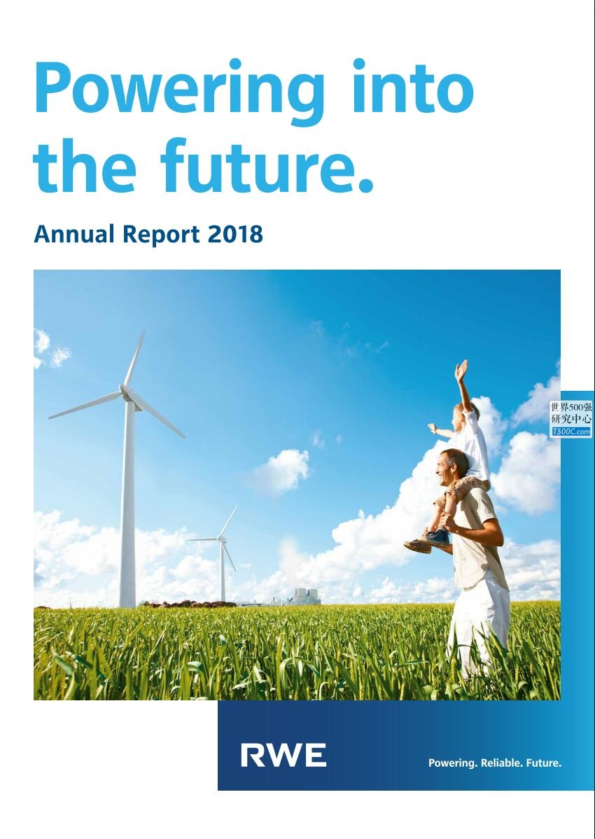 德国莱茵集团RWE_年报AnnualReport_2018