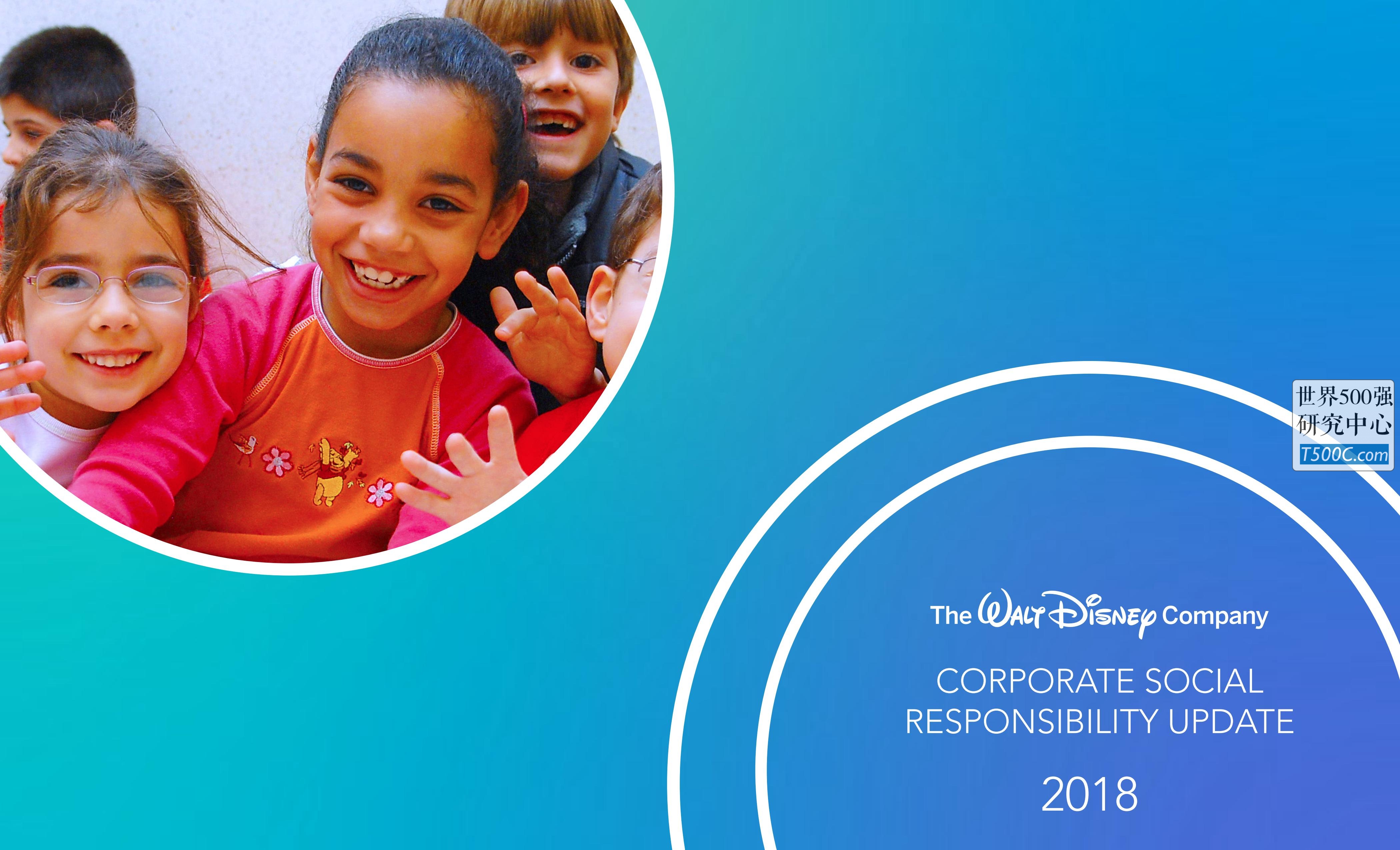 迪斯尼Disney_社会责任报告CSR_2018-世界500强设计研究中心—世界顶级企业设计参考库