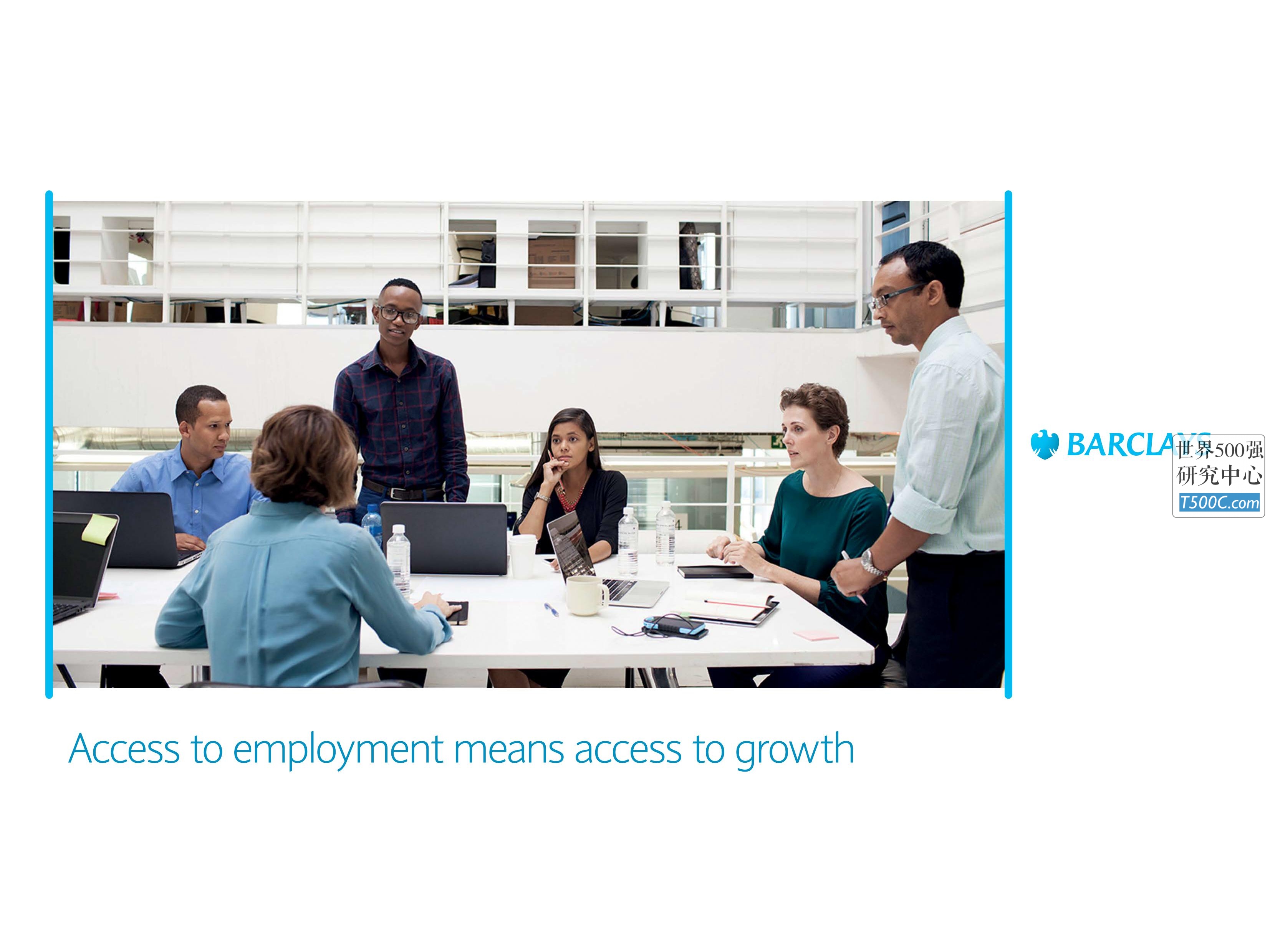 巴克莱银行Barclays_人力资源宣传册Brochure_T500C.com_Access-to-Employment.pdf