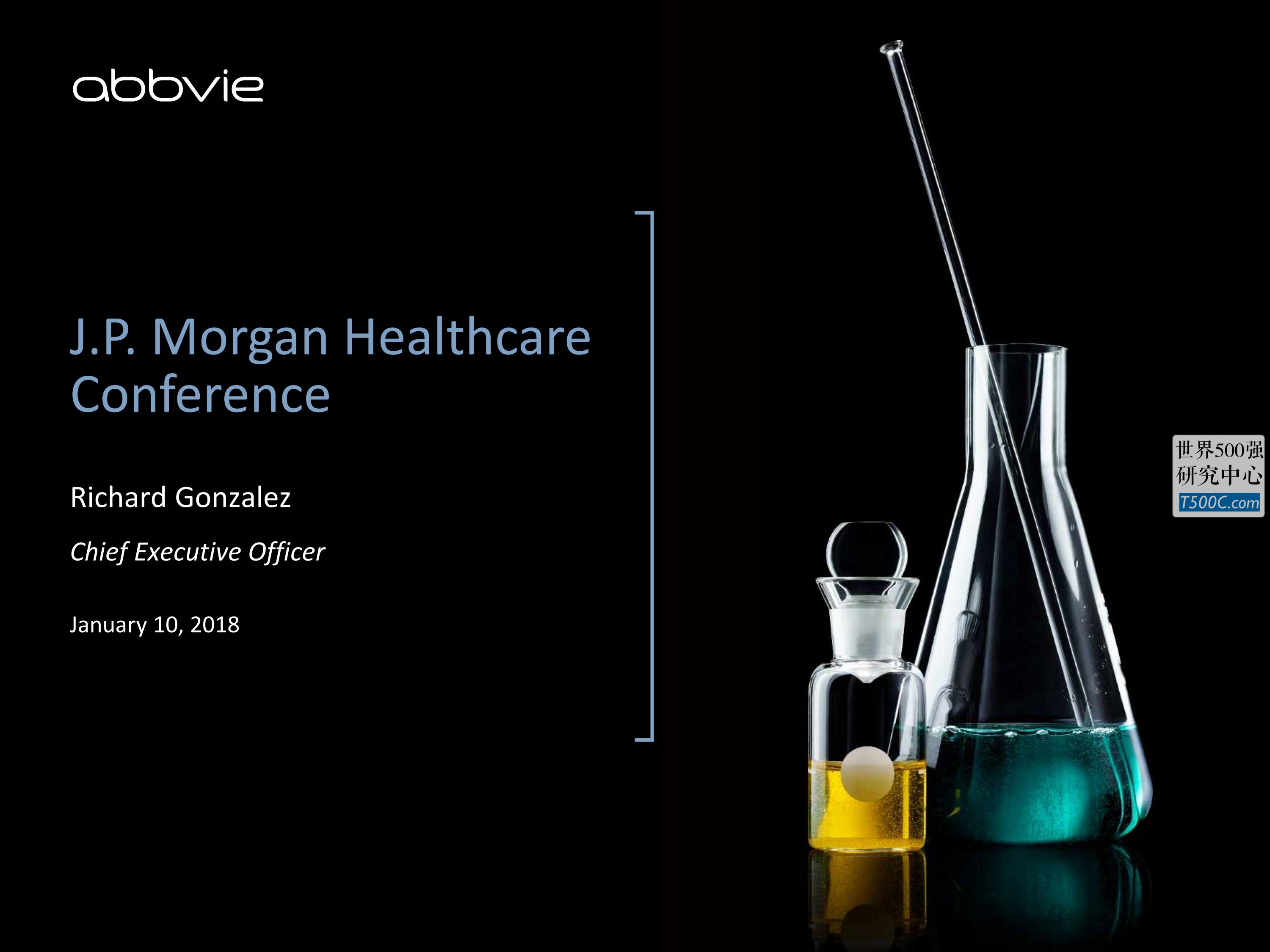 艾伯维AbbVie_PPT样式_2018_T500C.com_JP Morgan.pdf