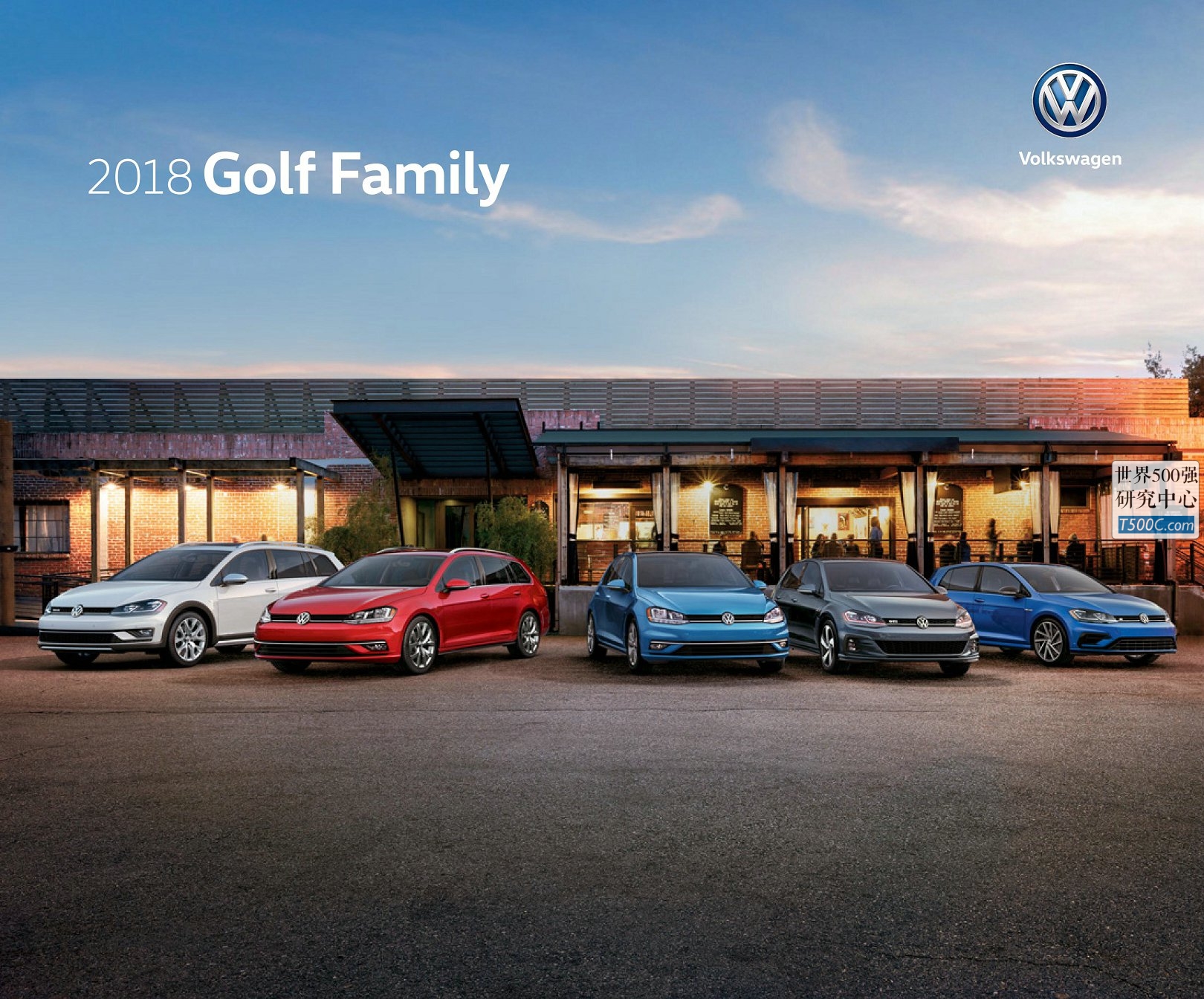 大众汽车Volkswagon_产品宣传册Brochure_T500C.com_MY18 Golf Family.pdf